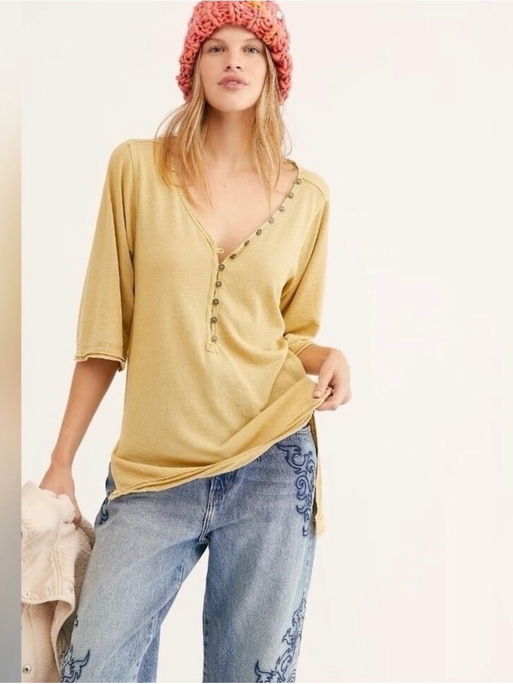 We The Free Morgan Henley Mustard